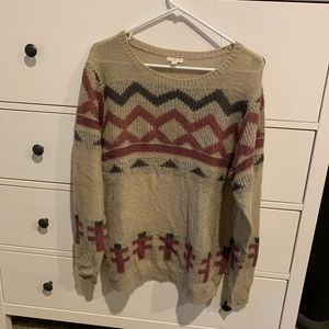 Nordstrom printed sweater